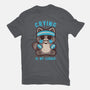 Crying Is My Cardio-Womens-Fitted-Tee-TechraNova
