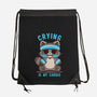 Crying Is My Cardio-None-Drawstring-Bag-TechraNova