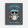 Crying Is My Cardio-None-Stretched-Canvas-TechraNova