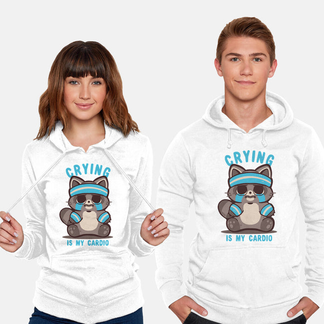 Crying Is My Cardio-Unisex-Pullover-Sweatshirt-TechraNova