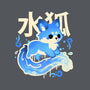 Water Kitsune-Womens-Fitted-Tee-NemiMakeit