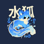 Water Kitsune-Womens-Fitted-Tee-NemiMakeit