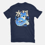 Water Kitsune-Womens-Fitted-Tee-NemiMakeit