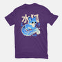 Water Kitsune-Womens-Fitted-Tee-NemiMakeit