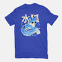 Water Kitsune-Womens-Fitted-Tee-NemiMakeit