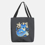 Water Kitsune-None-Basic Tote-Bag-NemiMakeit
