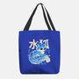 Water Kitsune-None-Basic Tote-Bag-NemiMakeit