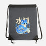 Water Kitsune-None-Drawstring-Bag-NemiMakeit