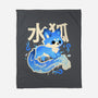 Water Kitsune-None-Fleece-Blanket-NemiMakeit