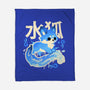 Water Kitsune-None-Fleece-Blanket-NemiMakeit