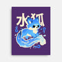 Water Kitsune-None-Stretched-Canvas-NemiMakeit