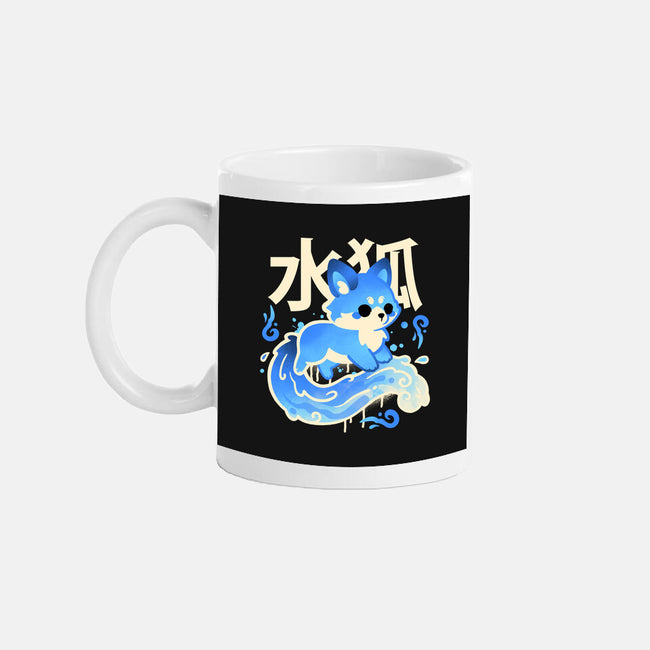 Water Kitsune-None-Mug-Drinkware-NemiMakeit