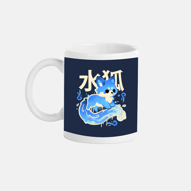 Water Kitsune-None-Mug-Drinkware-NemiMakeit