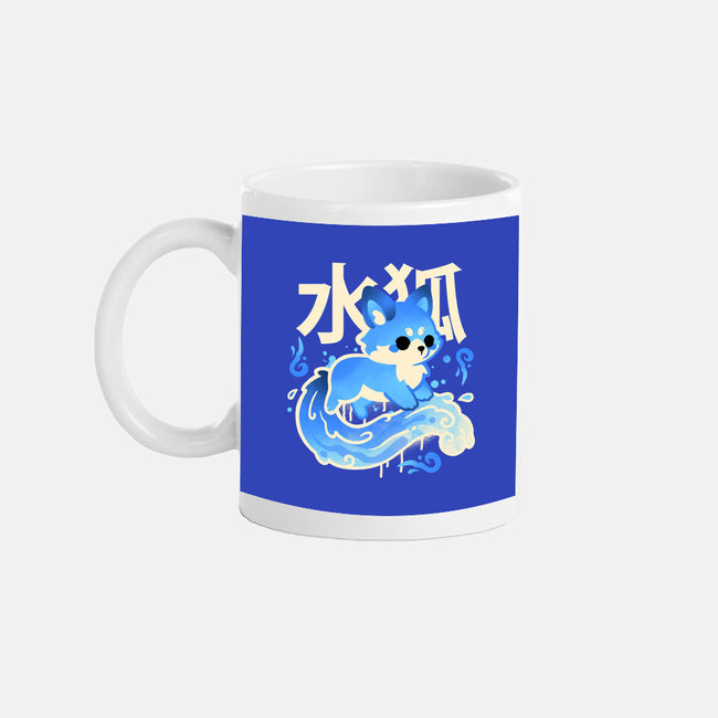 Water Kitsune-None-Mug-Drinkware-NemiMakeit