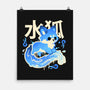 Water Kitsune-None-Matte-Poster-NemiMakeit
