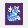 Water Kitsune-None-Matte-Poster-NemiMakeit