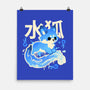 Water Kitsune-None-Matte-Poster-NemiMakeit