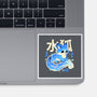 Water Kitsune-None-Glossy-Sticker-NemiMakeit