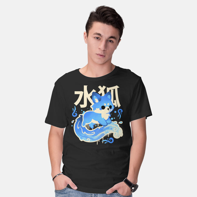 Water Kitsune-Mens-Basic-Tee-NemiMakeit