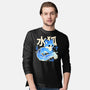 Water Kitsune-Mens-Long Sleeved-Tee-NemiMakeit