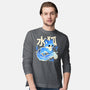Water Kitsune-Mens-Long Sleeved-Tee-NemiMakeit