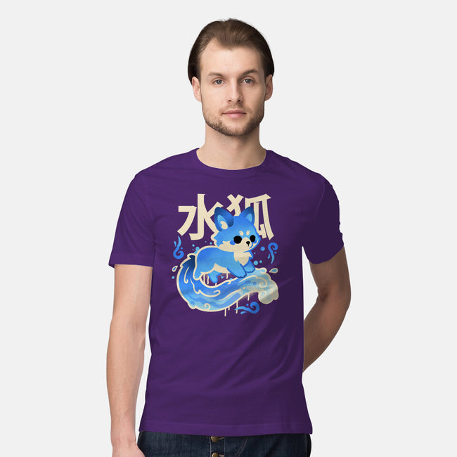 Water Kitsune-Mens-Premium-Tee-NemiMakeit