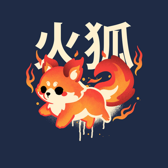 Fire Kitsune-None-Matte-Poster-NemiMakeit