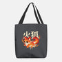 Fire Kitsune-None-Basic Tote-Bag-NemiMakeit