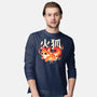 Fire Kitsune-Mens-Long Sleeved-Tee-NemiMakeit
