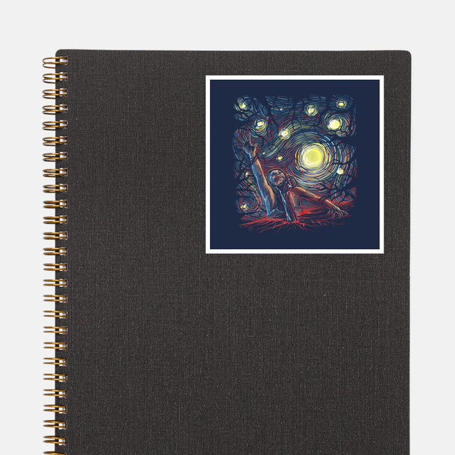 Starry Dead-None-Glossy-Sticker-zascanauta