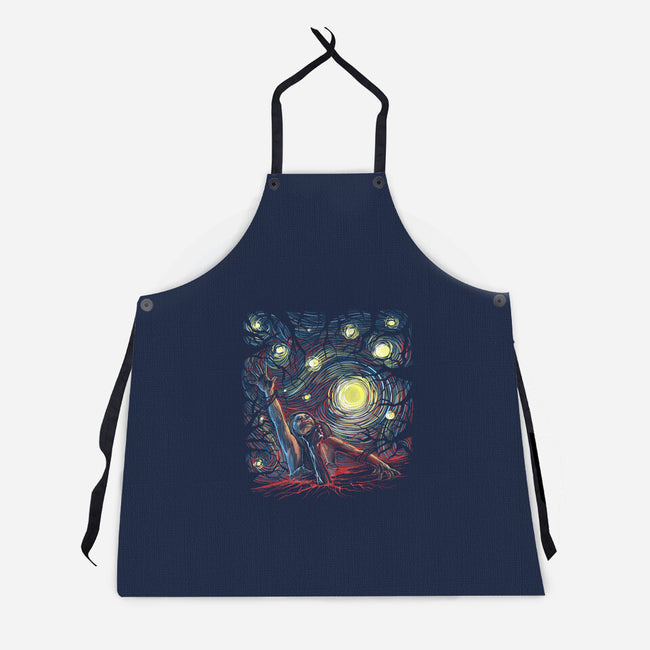 Starry Dead-Unisex-Kitchen-Apron-zascanauta