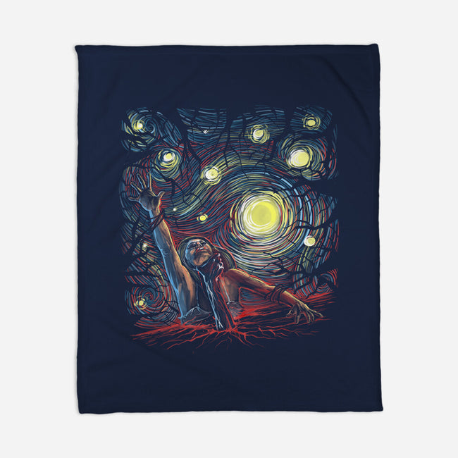 Starry Dead-None-Fleece-Blanket-zascanauta