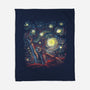 Starry Dead-None-Fleece-Blanket-zascanauta