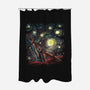 Starry Dead-None-Polyester-Shower Curtain-zascanauta