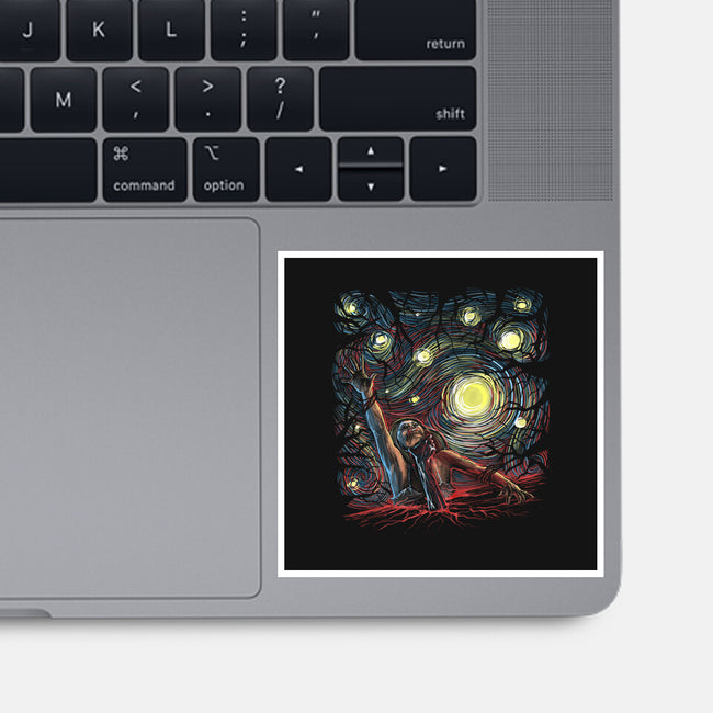 Starry Dead-None-Glossy-Sticker-zascanauta