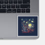 Starry Dead-None-Glossy-Sticker-zascanauta