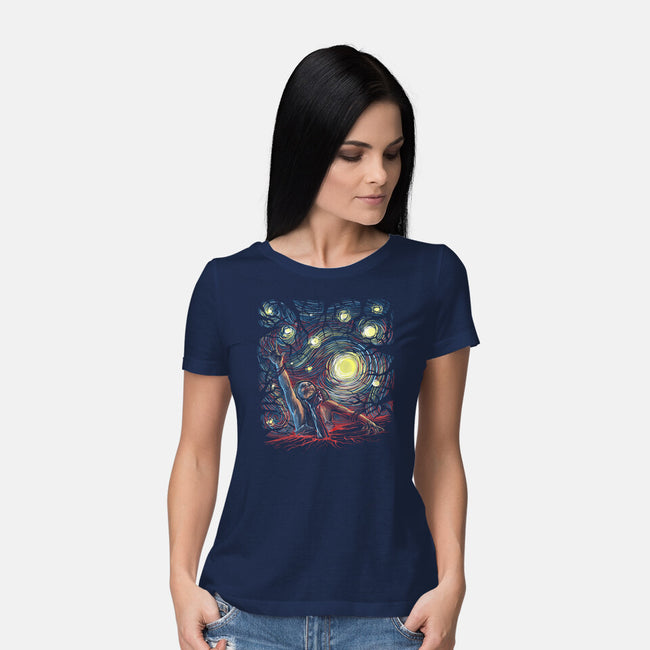 Starry Dead-Womens-Basic-Tee-zascanauta