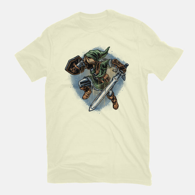 Destiny Of The Chosen One-Mens-Basic-Tee-glitchygorilla