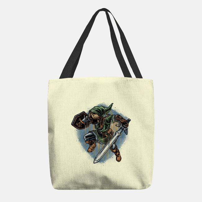 Destiny Of The Chosen One-None-Basic Tote-Bag-glitchygorilla