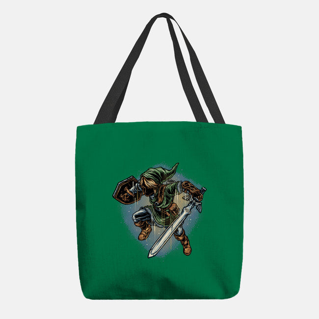 Destiny Of The Chosen One-None-Basic Tote-Bag-glitchygorilla
