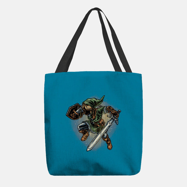 Destiny Of The Chosen One-None-Basic Tote-Bag-glitchygorilla