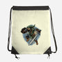 Destiny Of The Chosen One-None-Drawstring-Bag-glitchygorilla