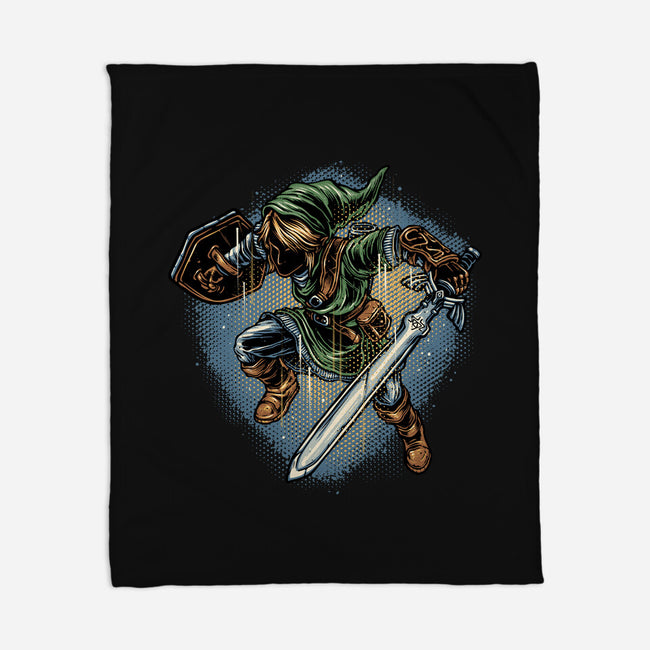 Destiny Of The Chosen One-None-Fleece-Blanket-glitchygorilla