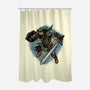 Destiny Of The Chosen One-None-Polyester-Shower Curtain-glitchygorilla