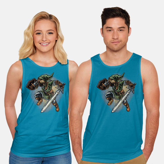Destiny Of The Chosen One-Unisex-Basic-Tank-glitchygorilla