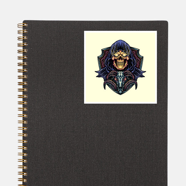 Dark Power Of The Universe-None-Glossy-Sticker-glitchygorilla