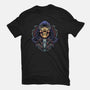 Dark Power Of The Universe-Womens-Fitted-Tee-glitchygorilla