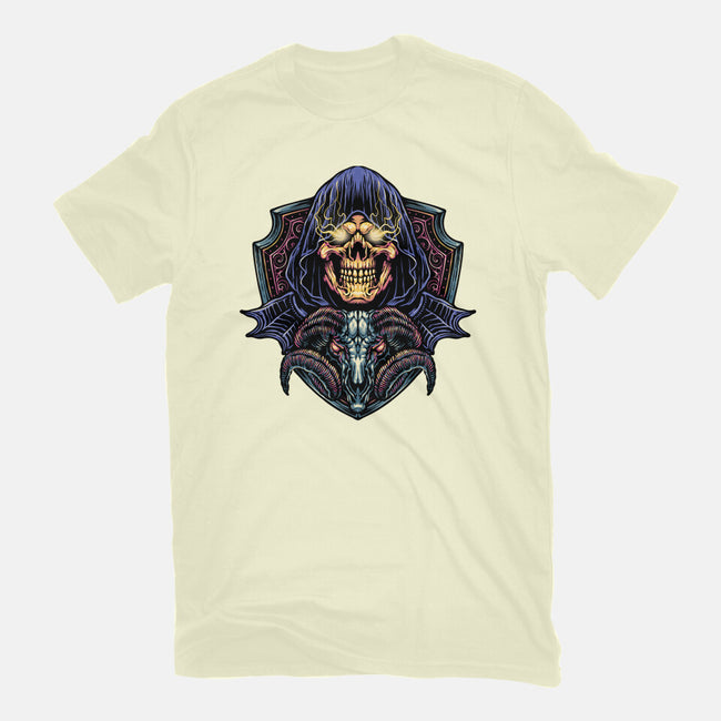 Dark Power Of The Universe-Mens-Basic-Tee-glitchygorilla