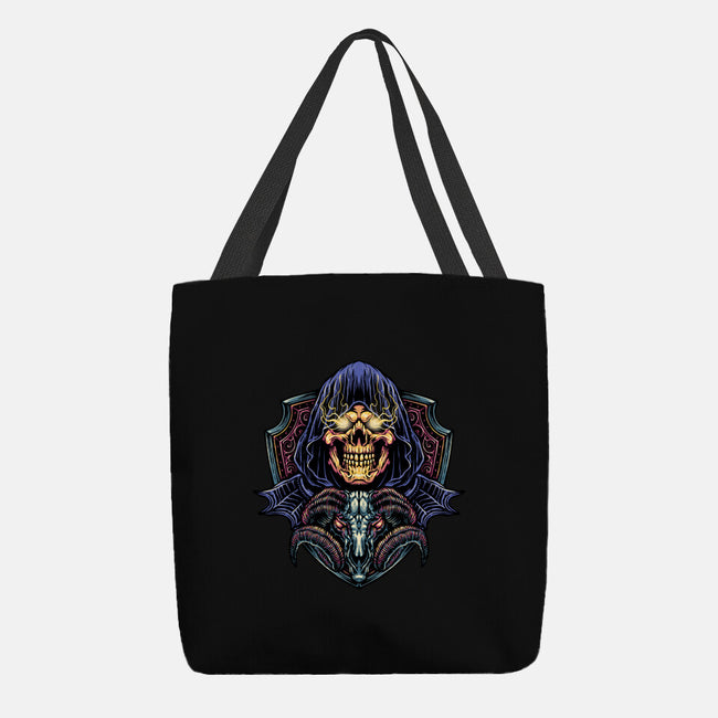 Dark Power Of The Universe-None-Basic Tote-Bag-glitchygorilla