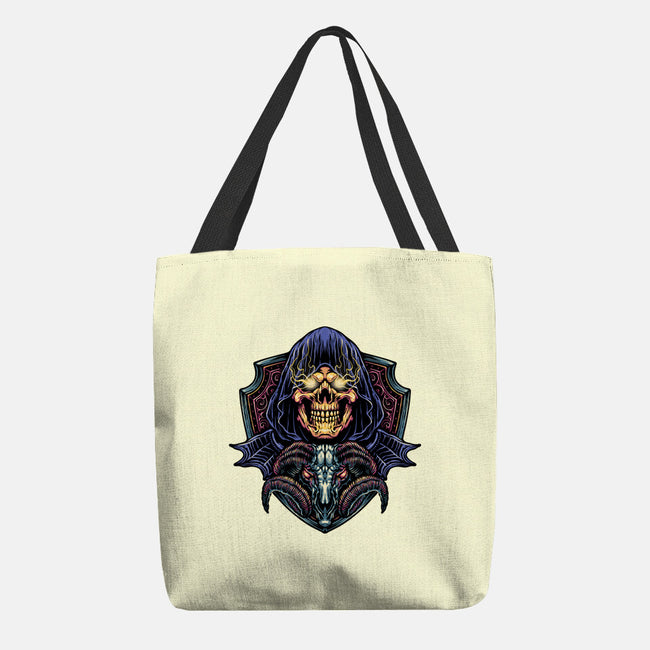 Dark Power Of The Universe-None-Basic Tote-Bag-glitchygorilla